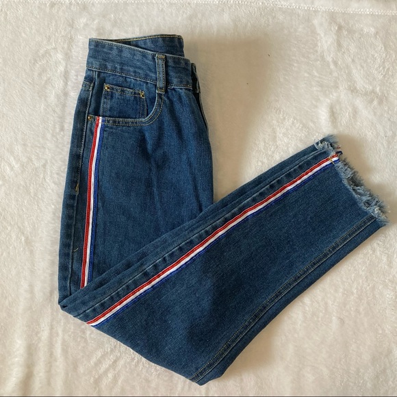 Jeans with stripe down side size 26 - Picture 7 of 12